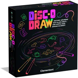 Clementoni Disco Draw – Wer hat den Dreh raus? Partyspiel ab 8 Jahren