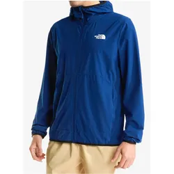North Face, Herren, Laufjacke, Laufjacke 24/7 Woven FZ Hood - estate blue (XL), Blau, XL