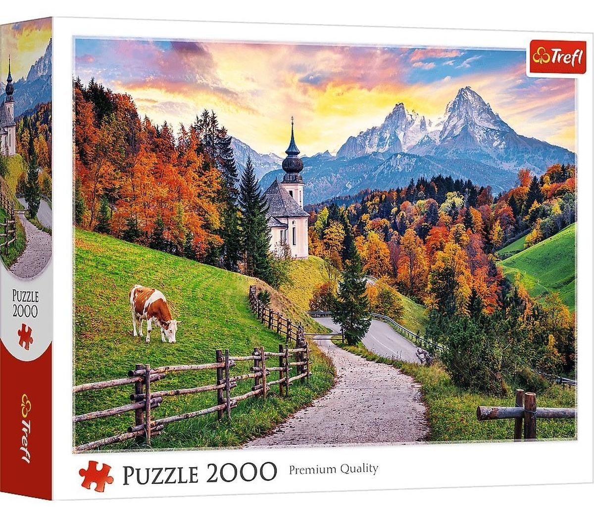 Trefl Legpuzzel 2000 stukjes Beierse Alpen in de herfst