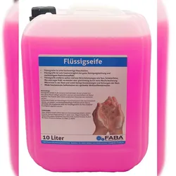 FABA Chemie Flüssigseife, Handseife, Seife für Seifenspender  10 Liter