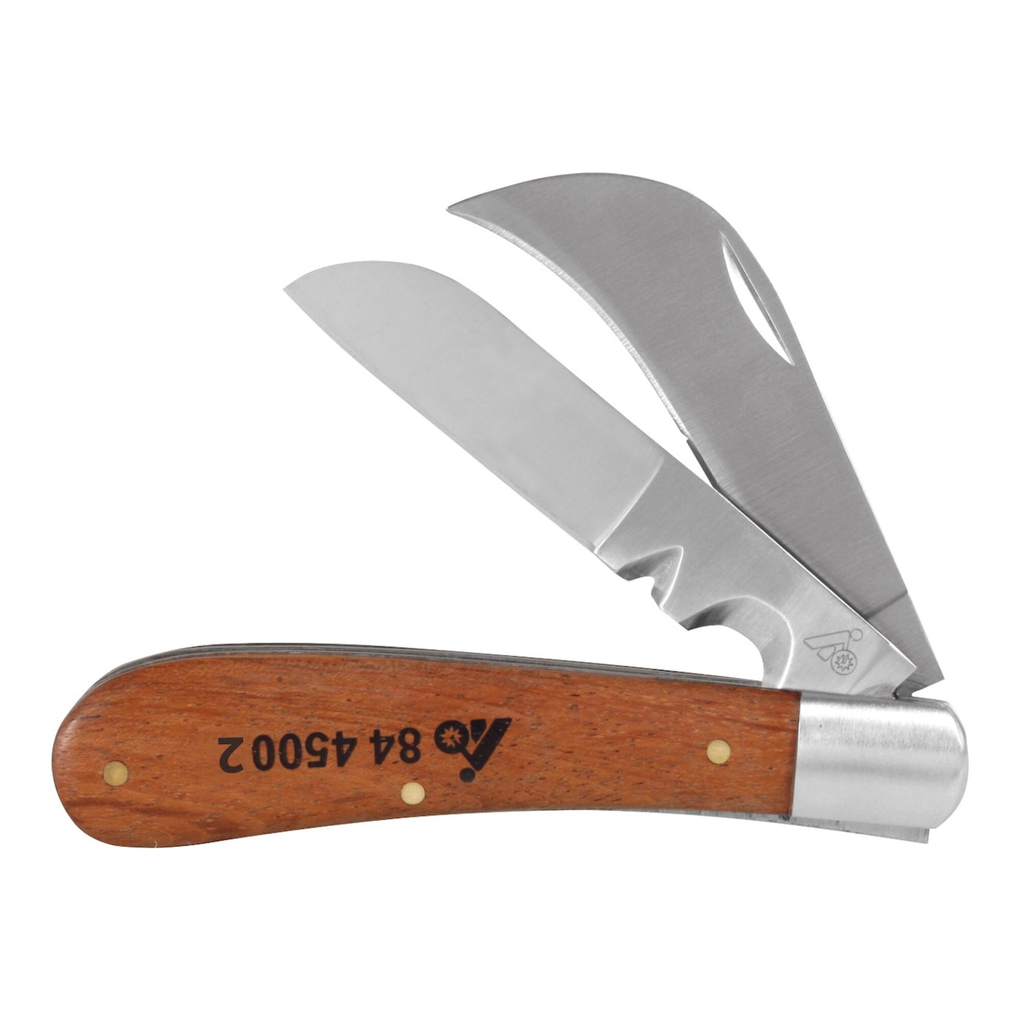 HOLEX Kabelmesser mit Holzgriff klappbar 2 (844500 2)