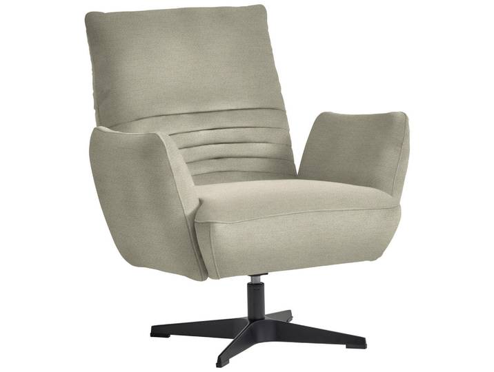 Dieter Knoll Sessel, Beige, Metall, 60x94x86 cm, Stoffauswahl, Wohnzimmer, Sessel, Sessel