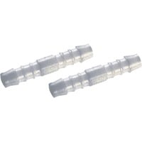 Schlauchverbindung 6mm, Kupplung weiß, 3 Stück