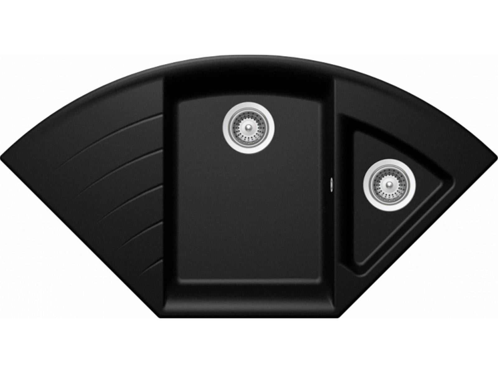 Schock inbouwspoel Lotus C-150 A Magma inclusief afvalbak
