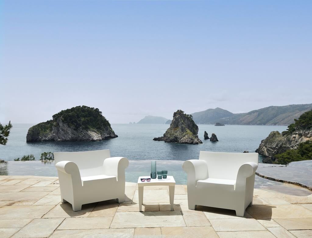 Kartell Bubble Club Sessel (hellgrau) hellgrau