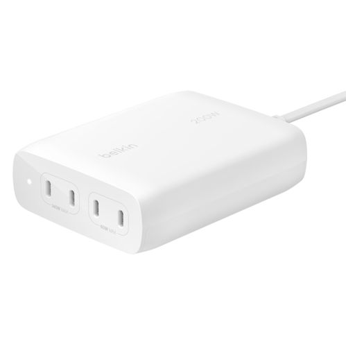 Belkin BOOST Charge PRO 200Watt 4-Port USB-C GaN Lade.WCH015vfWH