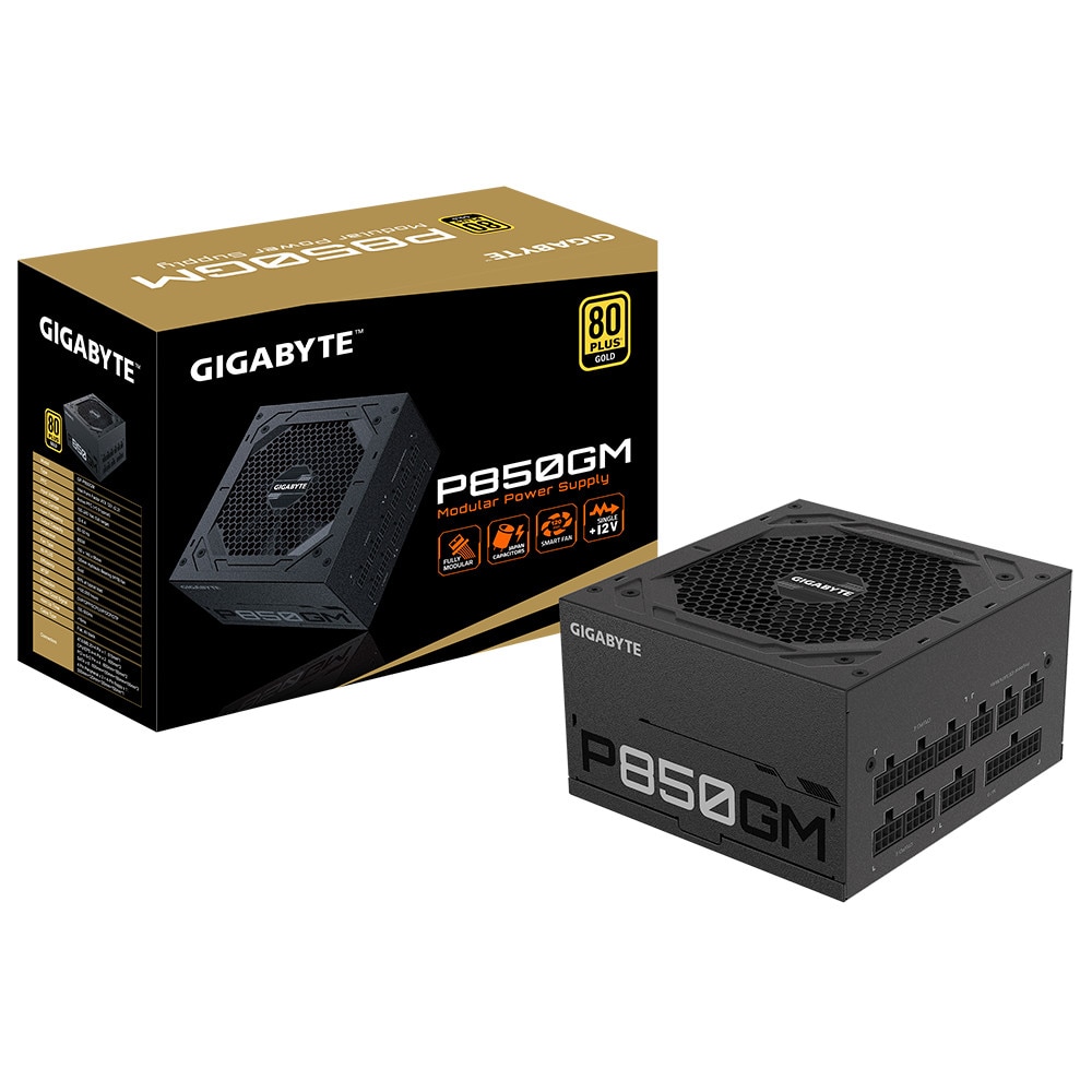 GIGABYTE P850GM 850 Watt ATX Netzteil 80+ Gold voll modular GP-P850GM
