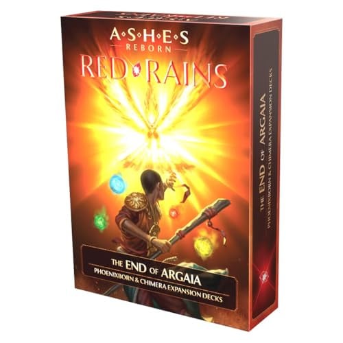 Plaid Hat Games Ashes Reborn: Red Rains The End Of Argaia Card Game Expansion voor Ashes Reborn Rise Of The Phoenixborn