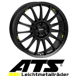 ATS Streetrallye 7X17 5/114,30 ET45 Racing-Schwarz