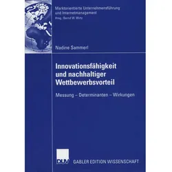 Innovationsfähigkeit und nachhaltiger Wettbewerbsvorteil, Fachbücher von Nadine Sammerl