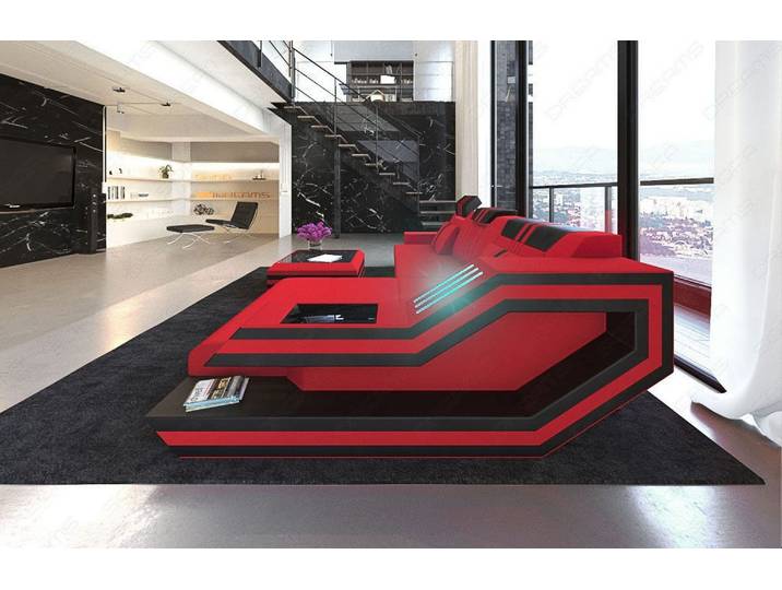 Stoff Ecksofa Ravenna L-Form