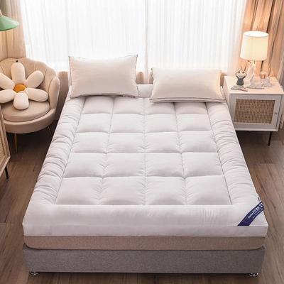 Uplifted Goods Extra Thick Mattress Topper With Soft Fiber Support white 6cm 90x200 Cm