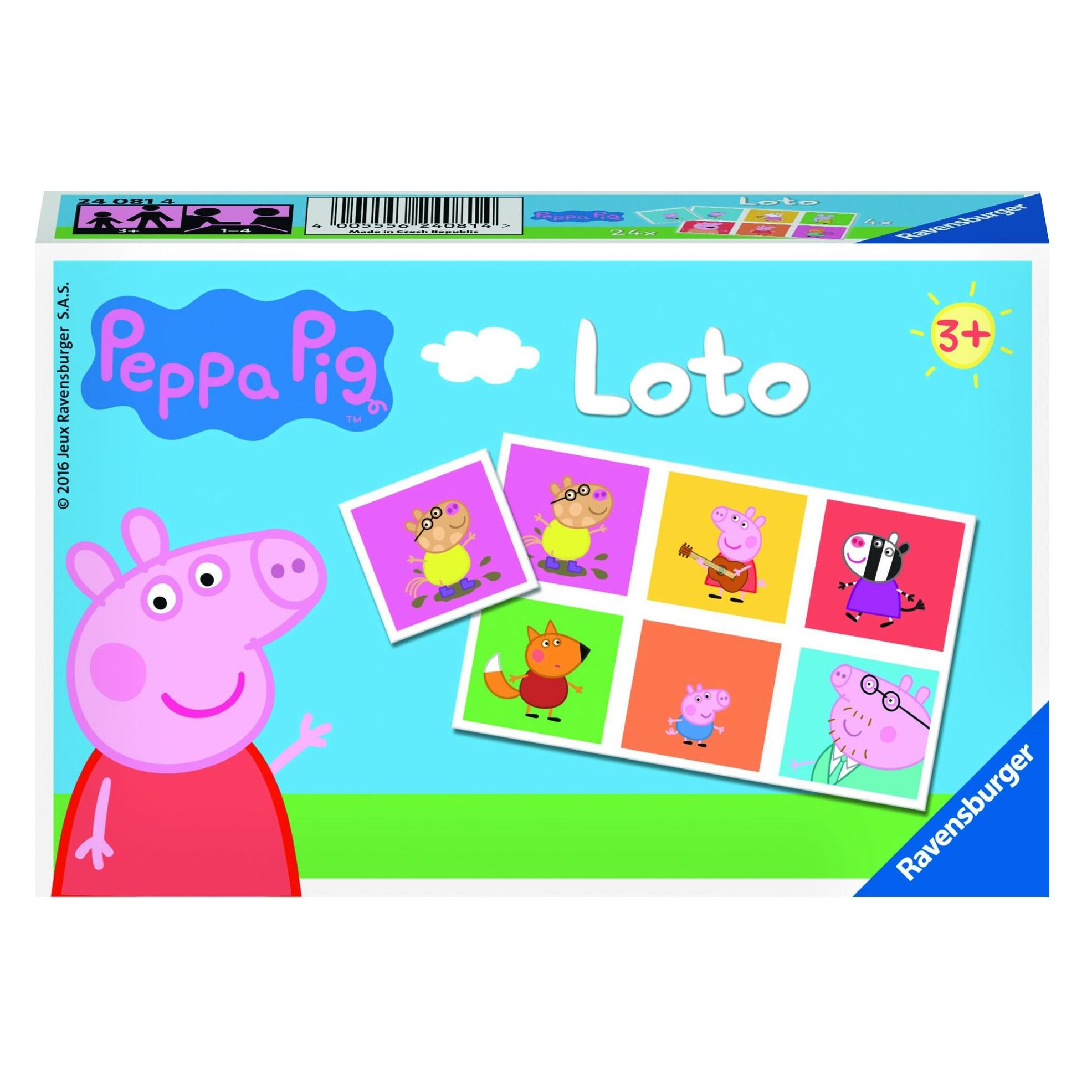 Ravensburger Loto Peppa Pig, f französische Version (Französisch) (24081)