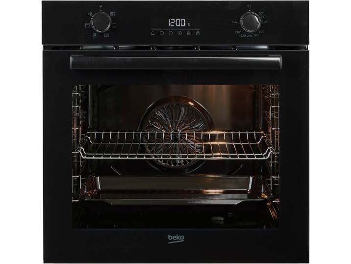 BEKO Backofen b3000 BBIE17300B, mit Teleskopauszug nachrüstbar, Hydrolyse, SteamShine® – Die Dampfreinigung des Backofens