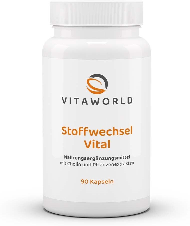 vitaworld Stoffwechsel Vital Kapseln 90 St