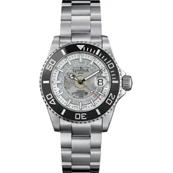 Davosa Diving Ternos Professional Nebulous Automatic 161.535.10 - nebelweiß halbtransparentes Saphirglas,silber - 42mm