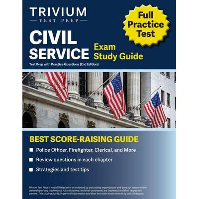 Civil Service Exam Study Guide, Taschenbuch von Elissa Simon, Trivium Test Prep, 978-1-63798-366-9