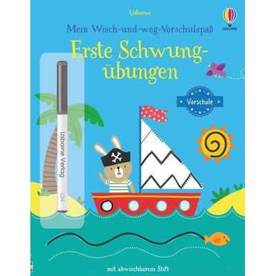Mein Wisch-und-weg-Vorschulspaß: Erste Schwungübungen, Taschenbuch von Jessica Greenwell, Usborne, 978-1-78941-470-7