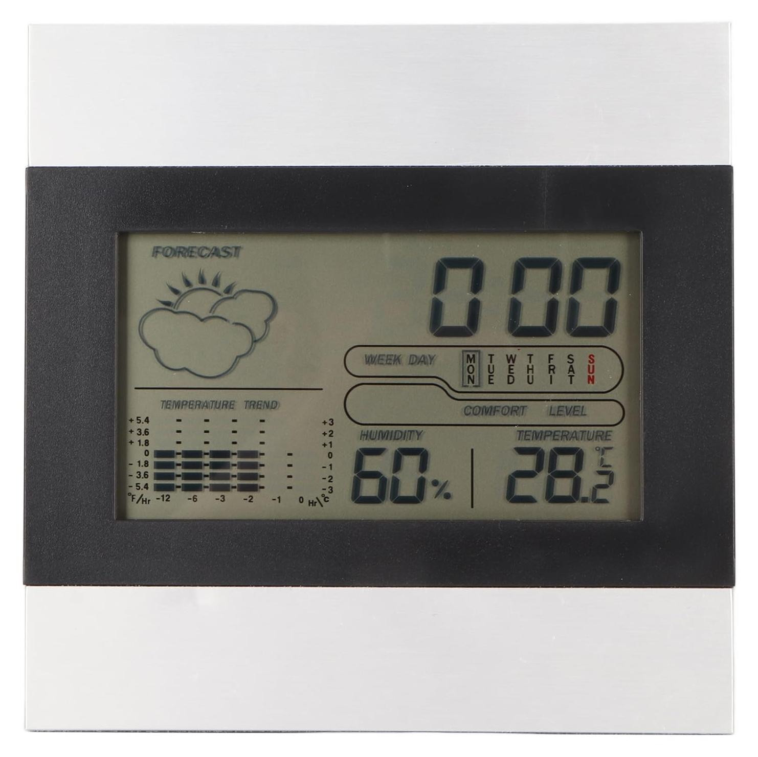 Dripio Weerstation met temperatuur, luchtvochtigheid en wekker
