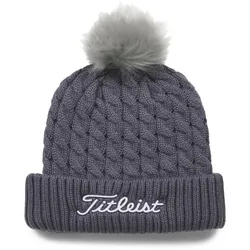 Titleist Mütze Cable Knit Pom Pom, anthrazit