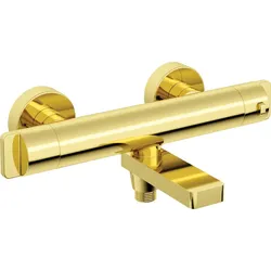 Neuesbad Thermostat Wannenarmatur, gold NB1DEBCH_Z1BT1