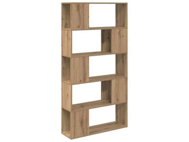 LMTYOENFG TV-Schrank Set Wandmontiert 80x24x156 cm Braun Holzwerkstoff Platzsparende Hängeanbringung für Wohnzimmer und Schlafzimmer, 4 offene Fächer bieten Übersicht für Receiver und Deko.