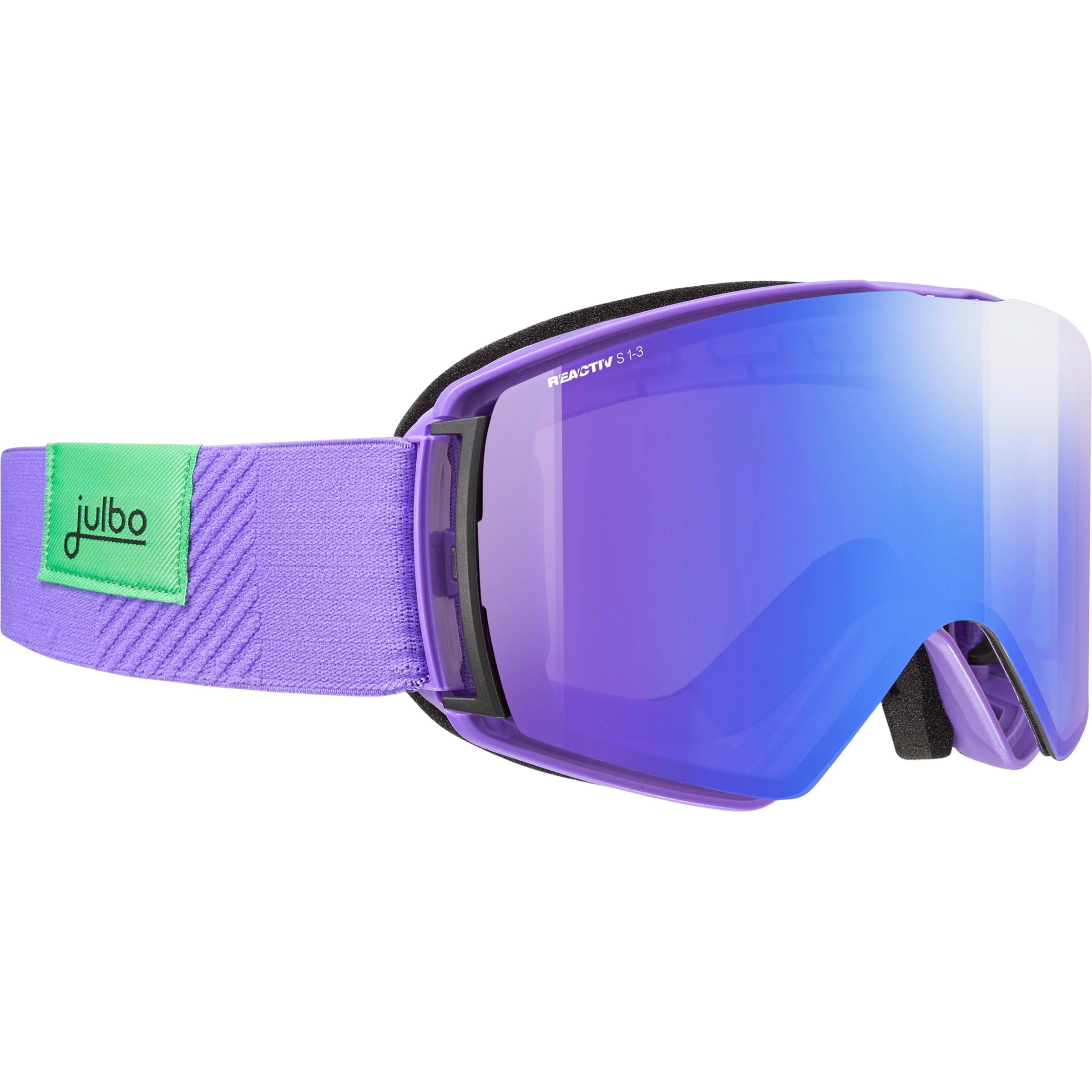 Julbo Launcher Reactiv 1-3 High Contrast Skibrille Skibrillen lila Größe XXL Trekking