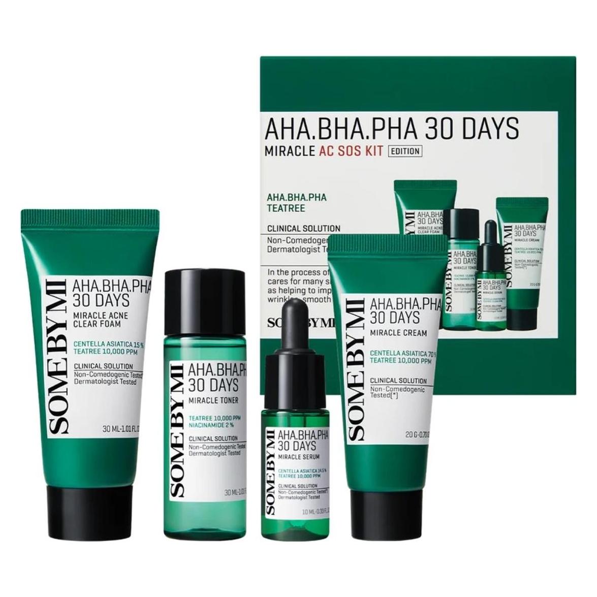 Some By Mi AHA BHA Miracle SOS Kit (90 ml) (8809647390527)