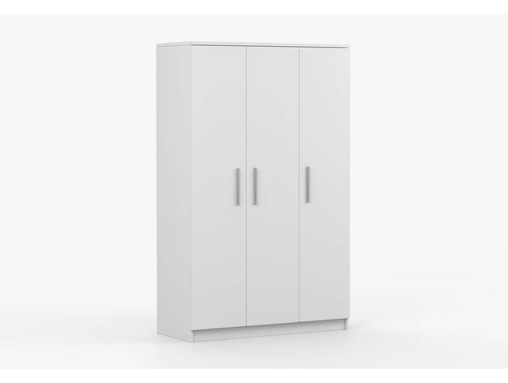 Drehtürenschrank OMEGA I 19 120 cm Weiß Weiß