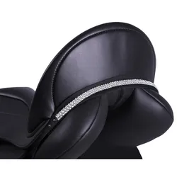 QHP Sattelschmuck jewel Verbena Schwarz/silber, QHP17_Gr.: Warmblut