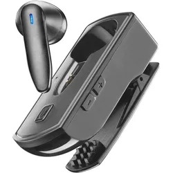 Cellularline CLIP PRO Mono Headset Bluetooth kabellos 1 (5 h, Kabellos), Kopfhörer, Schwarz