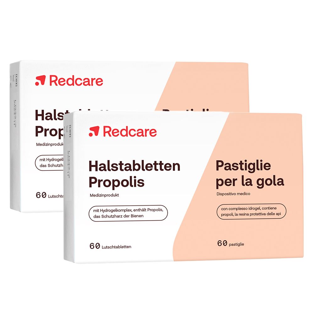 2x Halstabletten Propolis RedCare 2x60 St Lutschtabletten