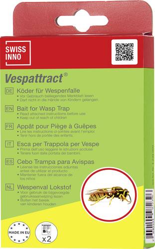 Swissinno 1 400 001KN Köder Natural Control Ersatzköder Passend für Marke (Tiervertreiber) Swissinno Wespenfalle Natural Control