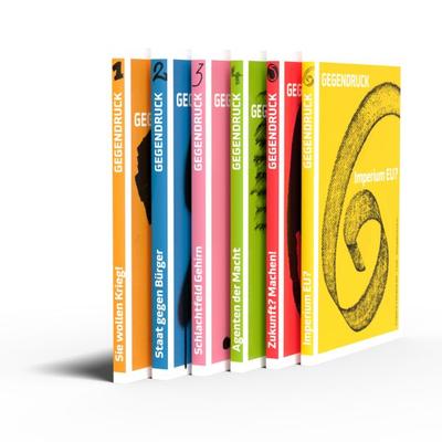 Gegendruck. Ausgaben 1 - 6 im Bundle, Taschenbuch von , Initiative zur Demokratisierung der Meinungsbildung gGmbH, 978-3-911394-60-4
