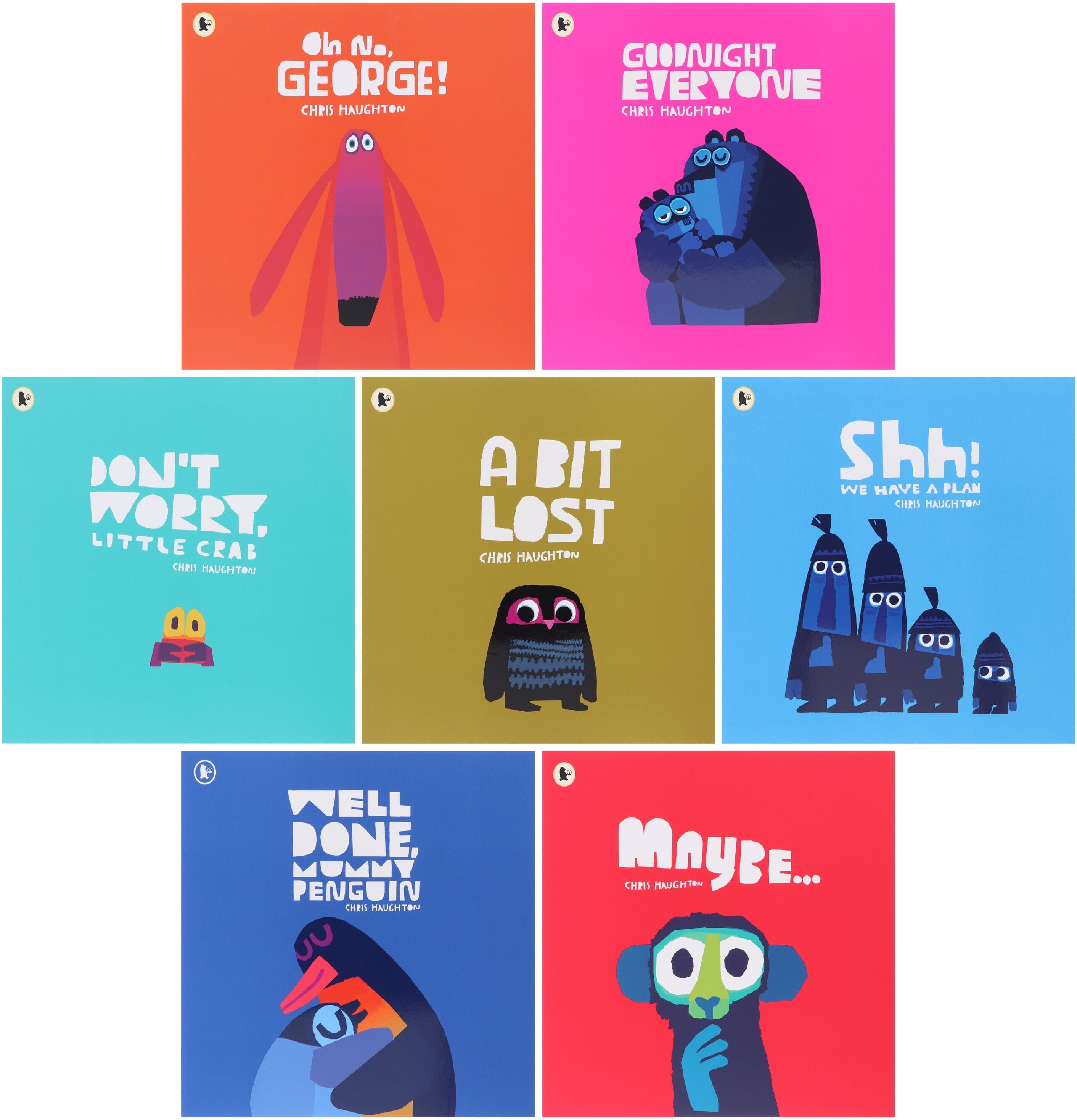 Chris Haughton Collection 7 Books Set - Ages 3+ - Paperback Walker Books Ltd