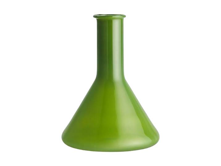Kosta Boda Vase cylindre gradué Lab 18,5 cm Vert