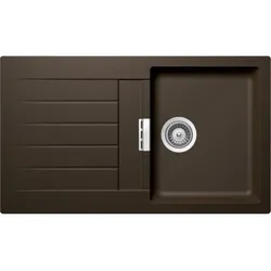 Schock Einbauspüle Signus D-100 U Bronze Unterbau