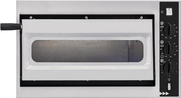 Prismafood SMALL BASIC ALTO 1/40 VETRO 2T  Pizzaofen  2 Thermostate