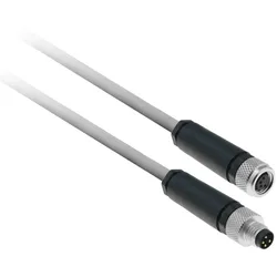 Schneider Electric VW3M94CR05 Kabel für Sicherheitsfunktion STO am Lexium 32i, M8-Buchse und Stecker, 5 m