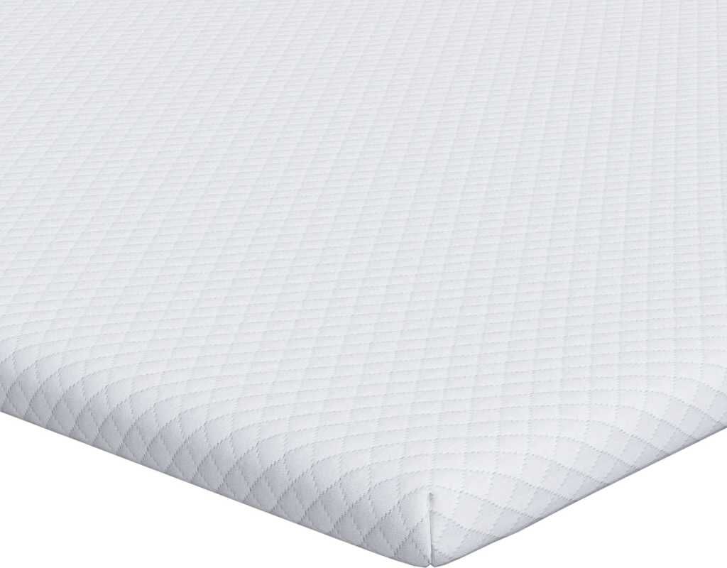 vidaXL Surmatelas en mousse à mémoire 80 x 200 cm Thick Doux Blanc