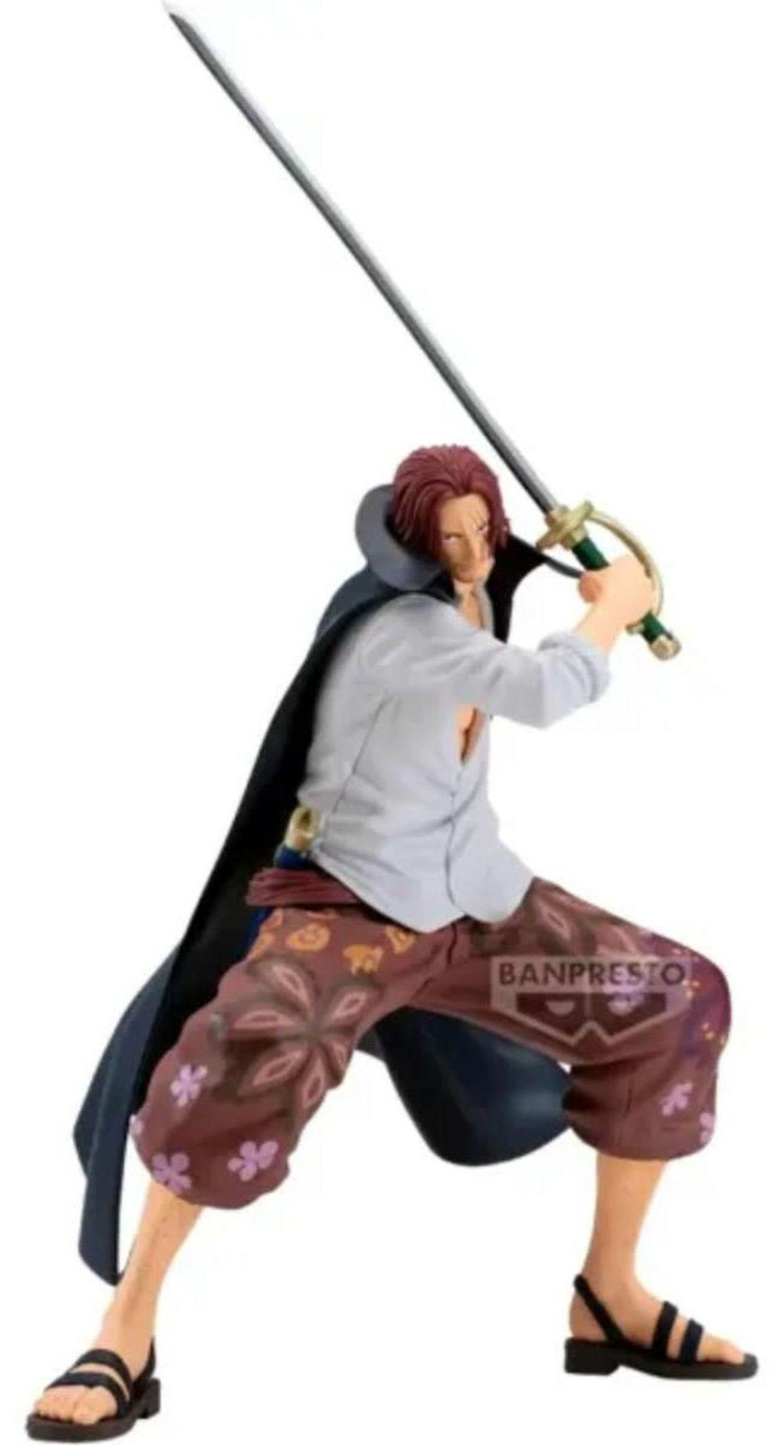 Banpresto One Piece Grandista Shanks Figuur, 22 cm
