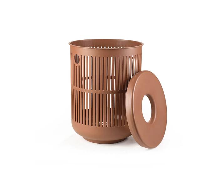 Zone Denmark - Ume Wäschekorb, terracotta