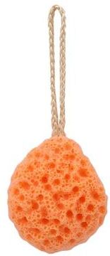 Uplifted Goods Ultra Absorbent Honeycomb Pediatric Bath Sponge orange