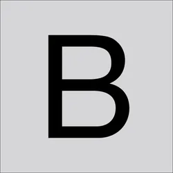 RZB Buchstabe "B" 99223.013.B