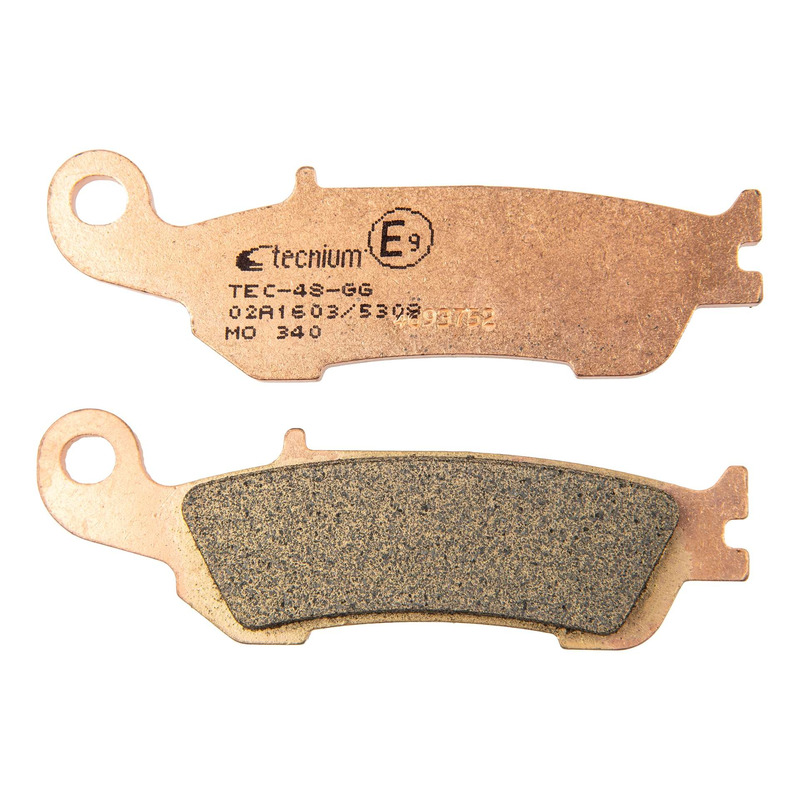 Plaquettes de Frein Tecnium - métal fritté - MO340