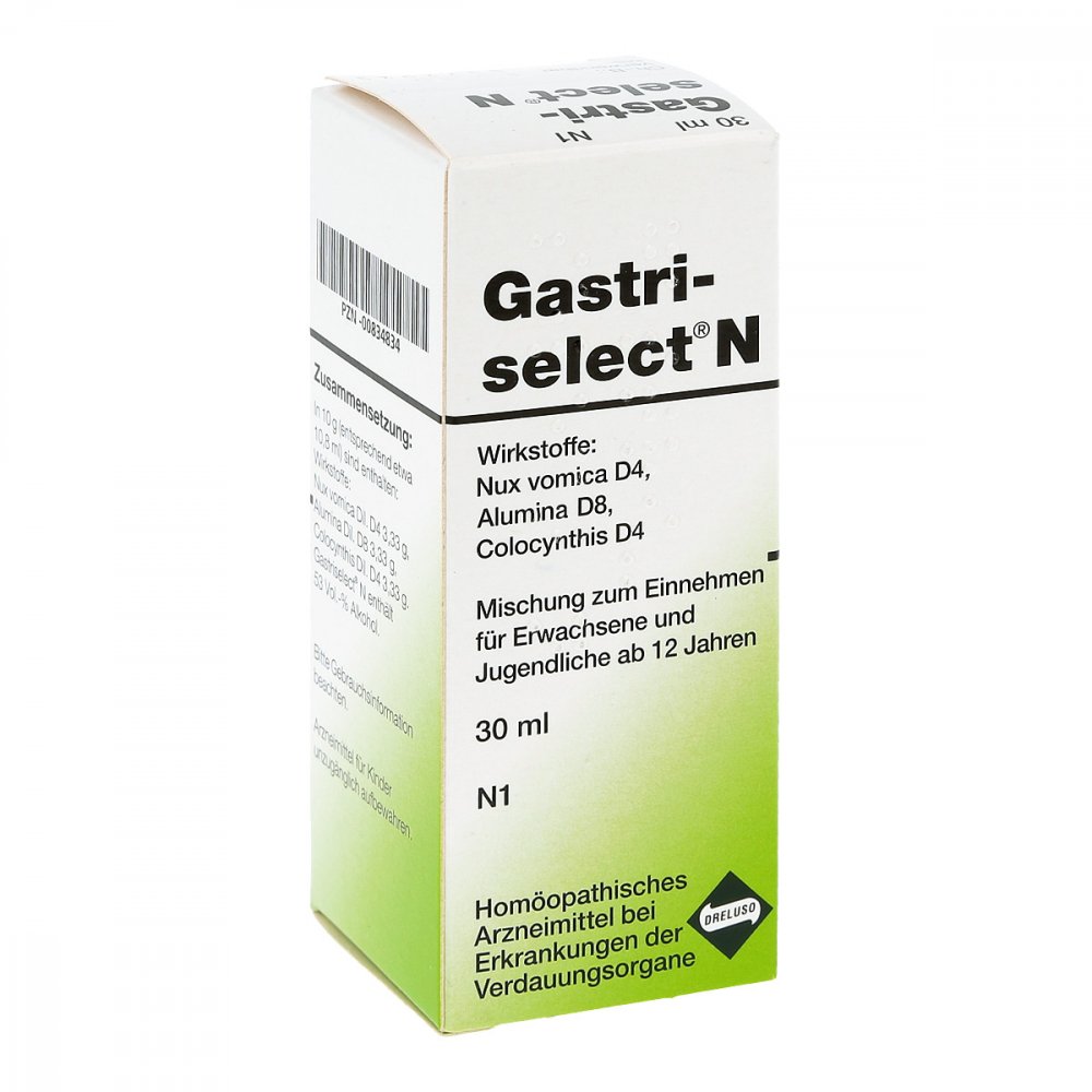 Dreluso-Pharmazeutika Dr.Elten & Sohn GmbH Gastriselect N Tropfen 00834834