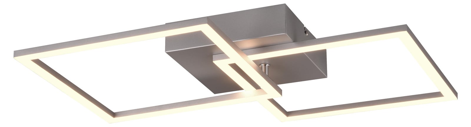 Reality Trail LED-plafondlamp grijs met warm wit licht