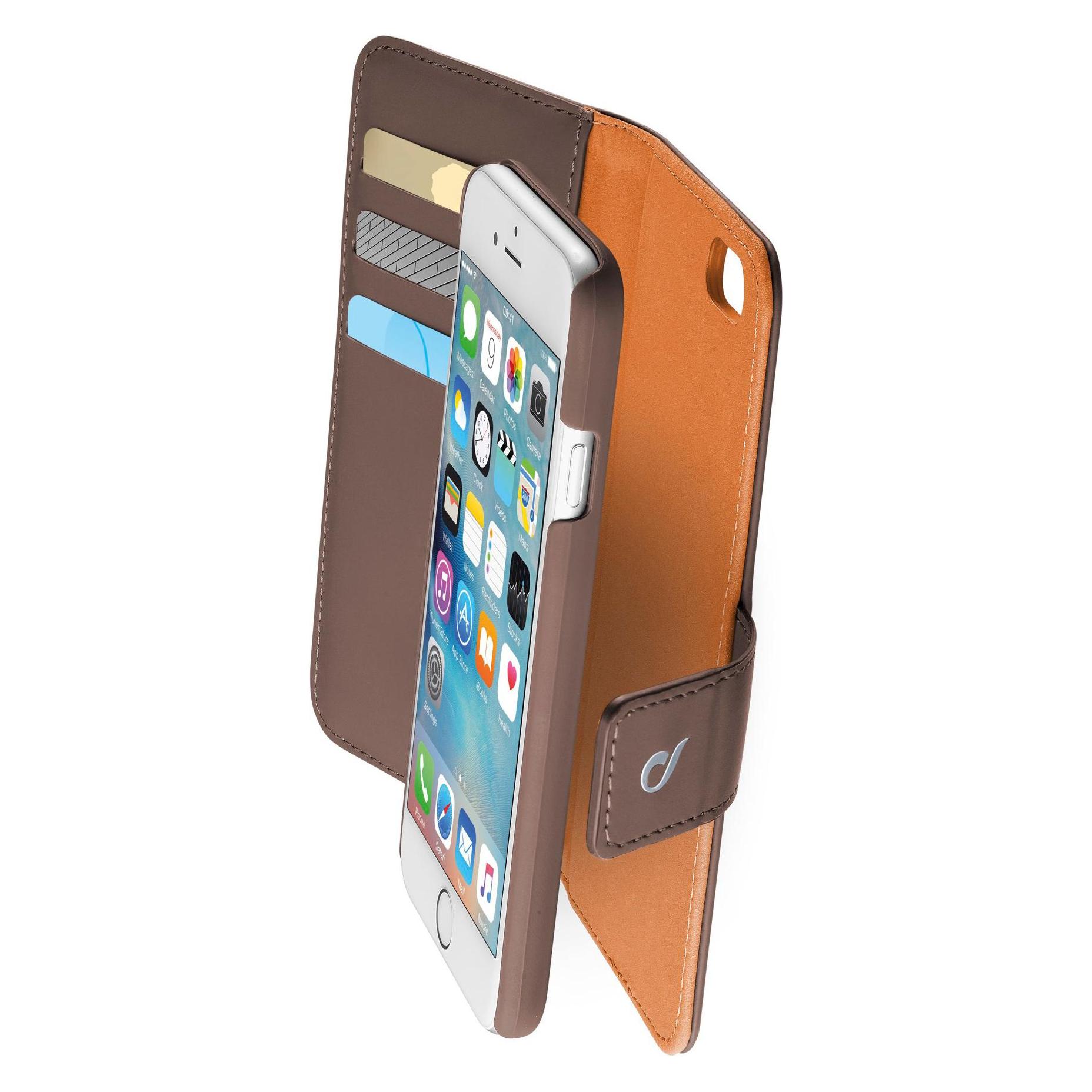 Cellularline COMBO 2in1 case for iPhone 6 4.7, brown (Apple iPhone 6, Apple iPhone 6s) (8018080250774)