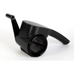 Microplane rotierende Reibe 21,3 cm, Küchenreibe, Schwarz