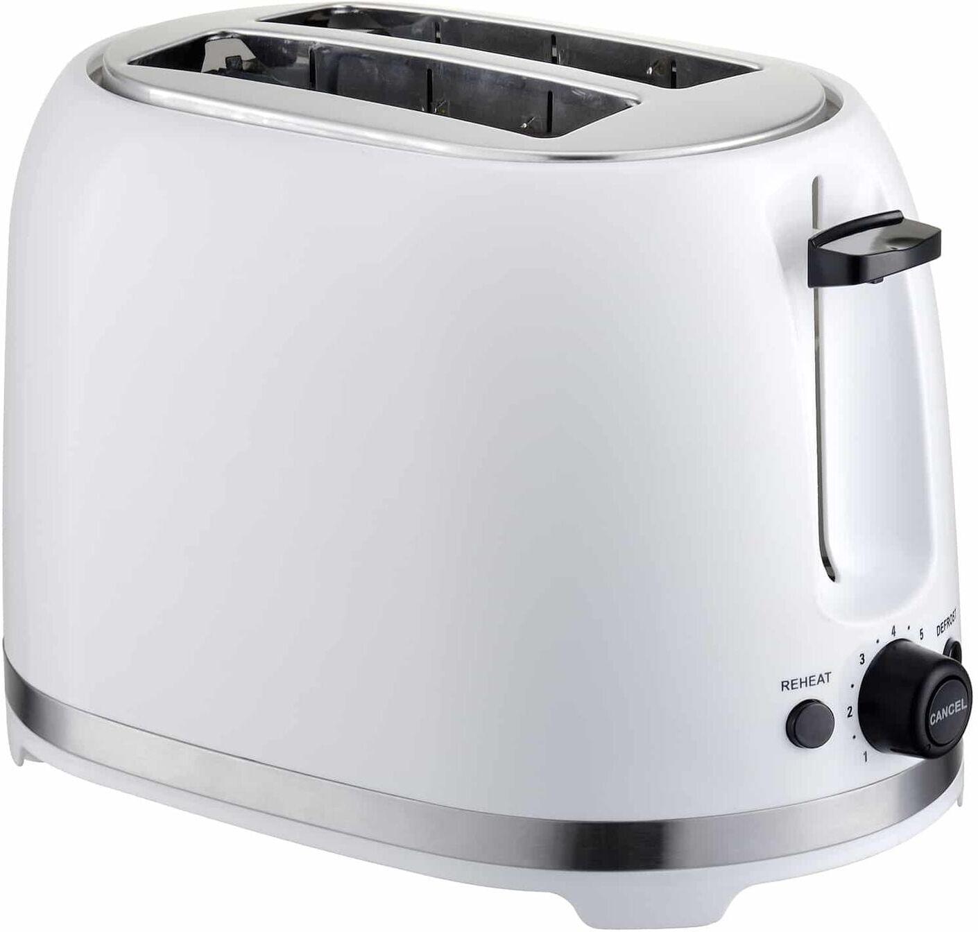 OHMEX Toaster "Toaster OHM-TST-2002", weiss (weiß), Toaster, Toaster weiß Einheitsgröße